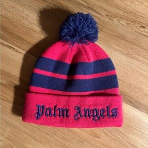Palm Angels Pom Pom Beanie Hat